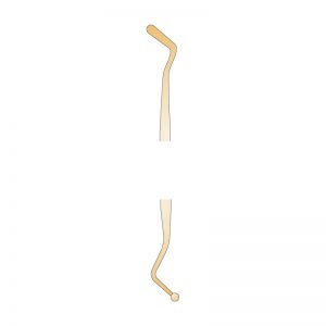 499/4T Instrumento de titanio para composite