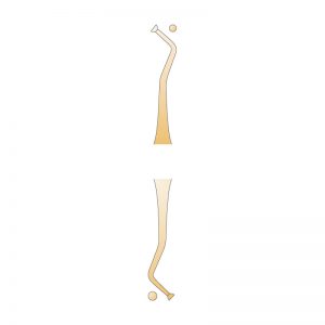 499/9T Instrumento de titanio para composite